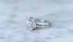 Bague Bague quadrilobée Art Deco diamants 58 Facettes