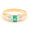 Bague 52 Bague Or jaune Emeraude 58 Facettes 1831813CN