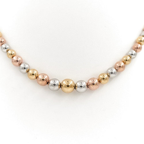 Collier Collier Boule Or blanc 58 Facettes 1887730CN