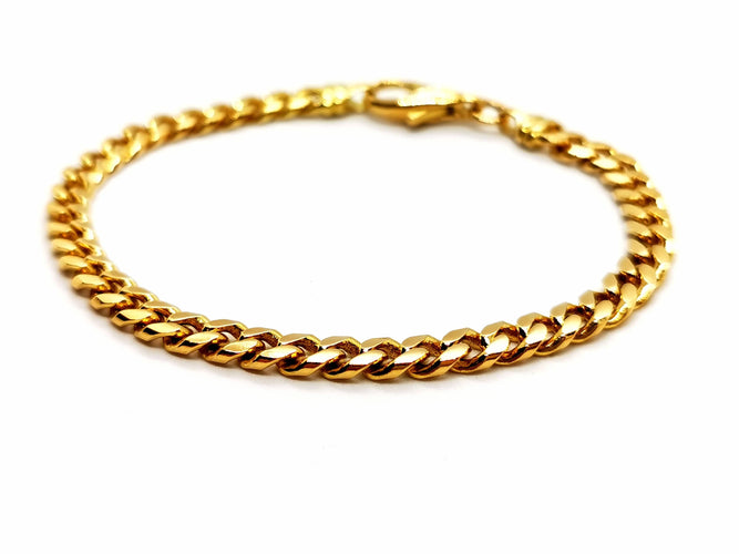 Bracelet Bracelet Maille gourmette Or jaune 58 Facettes 1167360CD