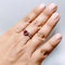 Bague Bague en or blanc diamants et rubis 58 Facettes 5569