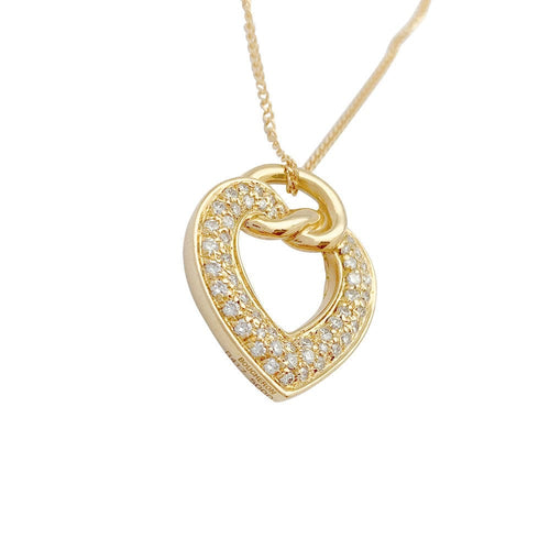 Pendentif Pendentif Boucheron, "Coeur", or jaune, diamants. 58 Facettes 31434
