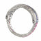 Bague 54 Alliance, rubis, saphirs, diamant 58 Facettes 22350-0261