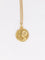 Pendentif Médaille ancienne en or figurant la fillette à la rose 58 Facettes 801
