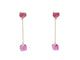 Boucles d'oreilles boucles d'oreilles POMELLATO sassi tourmaline sassi or jaune 18k ears 58 Facettes 249948