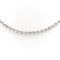 Collier Collier Maille Jaseron Or blanc 58 Facettes 1931131CN