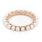 Bague 52 Ginette NY Bague Alliance Maria Or rose Perle 58 Facettes 2246417CN