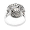 Bague 52 Bague or blanc Diamant 58 Facettes 2623849CN