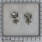 Boucles d'oreilles clous d'oreilles diamants 2,40 ct 58 Facettes 23249-0307