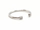 Bague 54 Bague Toi et Moi Or blanc Diamant 58 Facettes 579284RV