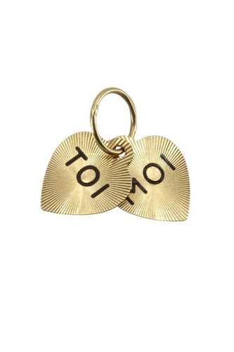 Pendentif PENDENTIF COEURS TOI ET MOI 58 Facettes 038901