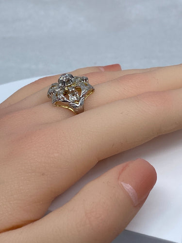 Bague Bague style Napoléon lll , Diamants 58 Facettes