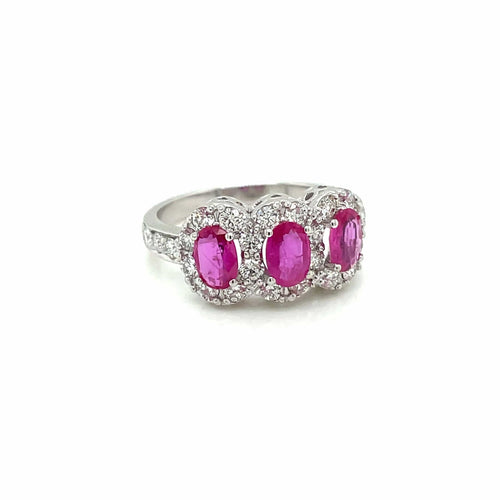 Bague 55 Bague Diamants Rubis 58 Facettes