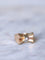 Bague Bague Tank Noeud or rose et diamants 58 Facettes
