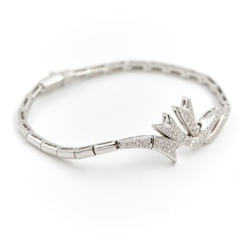 Bracelet Bracelet Or blanc Diamant 58 Facettes 1696393CN