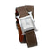 Montre Montre Hermès, "Heure H", acier sur cuir. 58 Facettes 31473