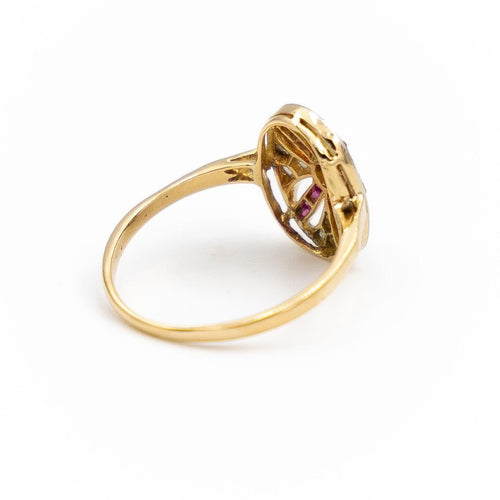 Bague 52.5 Bague Marquise Or blanc Diamant 58 Facettes 1670337CN
