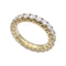 Bague 52 Alliance tour complet or jaune, diamants. 58 Facettes 33231