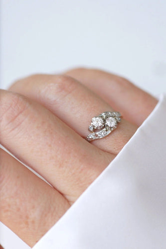 Bague Bague Toi et Moi diamants 58 Facettes