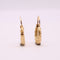 Boucles d'oreilles Créoles rondes en Or jaune 58 Facettes 6400MTR