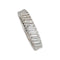 Bague 55.5 Bague en or blanc, diamants baguettes. 58 Facettes 31280