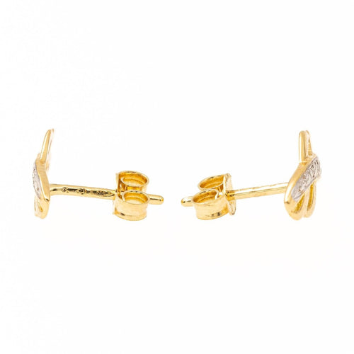 Boucles d'oreilles Boucles d'oreilles Puces Or jaune Diamant 58 Facettes 2322532CN