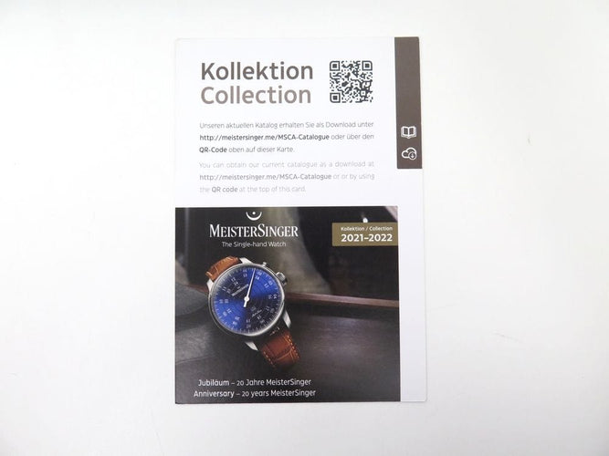 Montre montre MEISTERSINGER neo vintage edition 20 ex 58 Facettes 257604