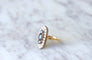 Bague Bague Marquise Vintage diamants et saphirs 58 Facettes