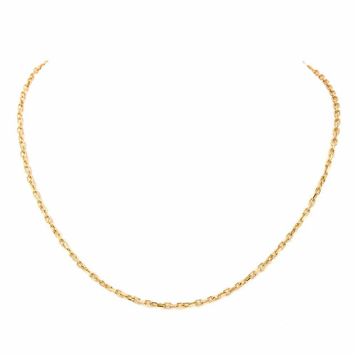 Collier Collier Maille forçat Or jaune 58 Facettes 2171240CN