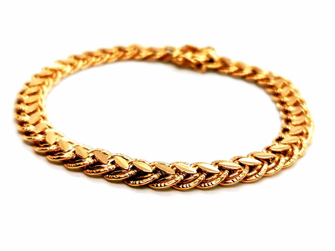 Bracelet Bracelet Maille Or jaune 58 Facettes 1292253CN