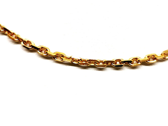 Collier Collier Maille forçat Or jaune 58 Facettes 1186417CN