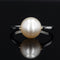 Bague 53 Bague ancienne perle de culture en solitaire 58 Facettes 18-196