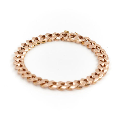 Bracelet Bracelet Maille gourmette Or rose 58 Facettes 1820053CN
