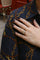 Bague Bague tank Art Déco en or jaune et diamants 58 Facettes J27