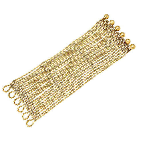 Bracelet Bracelet Cartier "Draperie" en or jaune. 58 Facettes 30816