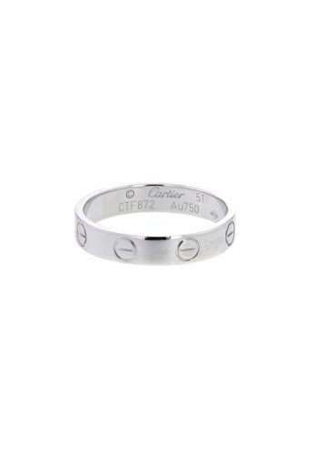 Bague 51 Bague CARTIER Love Alliance en Or Blanc 750/1000 58 Facettes 59999-55708