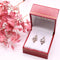 Boucles d'oreilles Dormeuses Art Nouveau Trèfles Diamants et Perles fines 58 Facettes