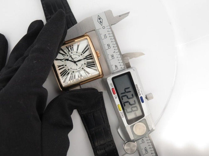 Montre montre FRANCK MULLER master square 6000k or rose 18k automatique 58 Facettes 250886