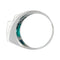 Bague 49 Bague Art Déco en platine, émeraude et diamants. 58 Facettes 31604