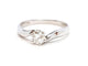 Bague 56 Bague Solitaire Or blanc Diamant 58 Facettes 06361CD