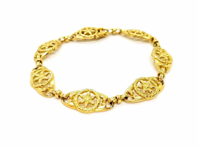 Bracelet Bracelet Filigrane Or jaune 58 Facettes 762612CD