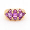 Bague 54 Bague Vintage Or jaune Améthyste 58 Facettes 1969305CN