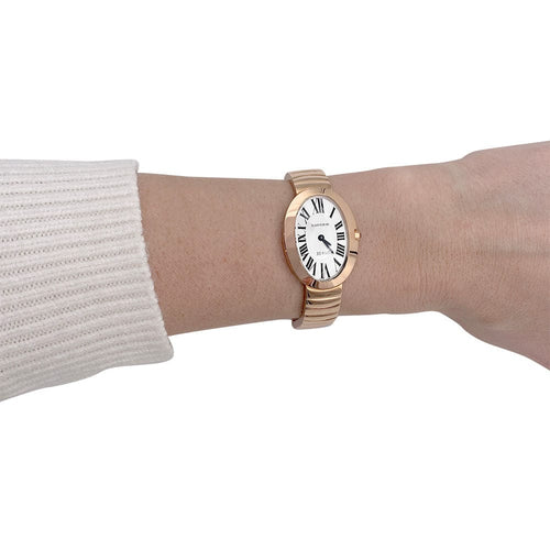 Montre Montre Cartier, "Baignoire", or rose. 58 Facettes 32241