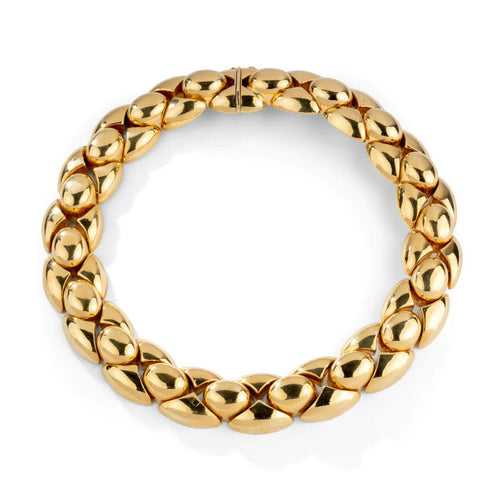 Collier Collier or jaune maillon 58 Facettes 1