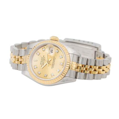 Montre Rolex Montre Datejust Acier Diamant 58 Facettes 2427308CN