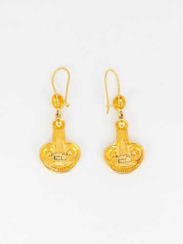 Boucles d'oreilles Boucles d’oreilles LALAOUNIS Or jaune 58 Facettes 734