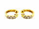 Boucles d'oreilles Boucles d'oreilles Créoles Or jaune Diamants 58 Facettes 1292389CN