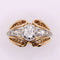 Bague 52 Bague Solitaire Art Déco Diamant 0.60 ct 58 Facettes