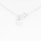Collier Ginette NY Collier MiniPlate on Chain Or blanc 58 Facettes 1967470CN