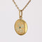 Pendentif Pendentif or jaune trèfle à 4 feuilles émeraude 58 Facettes 21-310